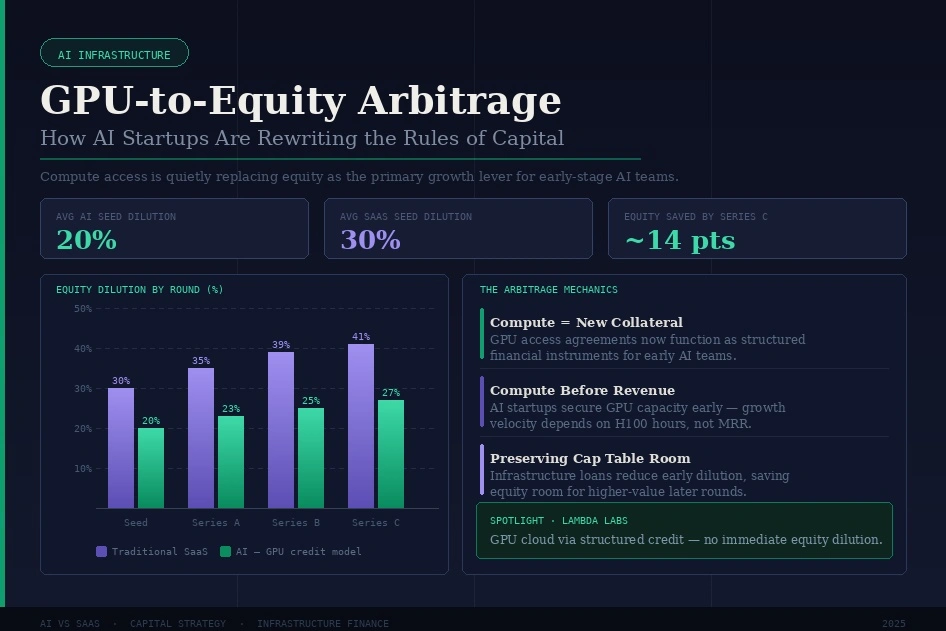 The GPU-to-Equity Arbitrage (Infrastructure Loans)